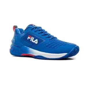 Fila Tenis Masculino Axilus_Ace_Clay Royal/Blanco/Rojo por Fila