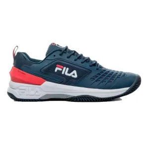 Fila Tenis Masculino Axilus_Ace_Clay Marino/Rojo/Blanco