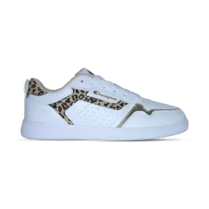 Champion Lifestyle Femenino Moda Lore_W Wht/Gold/Leopard