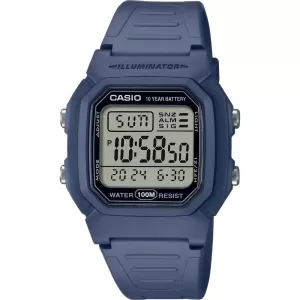 Reloj Casio W-800H-2AVDF - Masculino Negro/Azul